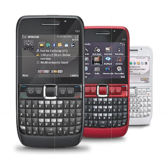 Bàn phím QWERTY mở khóa điện thoại di động E63 Wifi Bluetooth 2MP