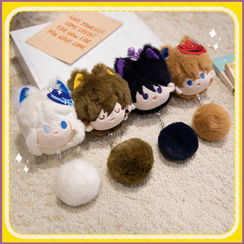 ZY1 Genshin Impact Furina Kazuha Scaramouche Plushie Túi búp bê sang trọng dễ thương quyến rũ với đu