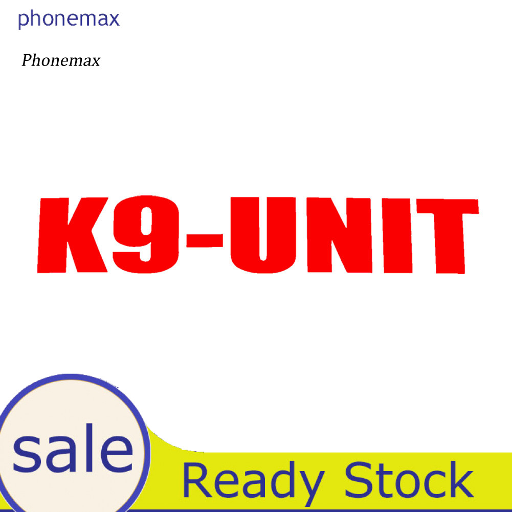 K9-Unit Xe Kiểu Dáng Thân Xe Cửa Sổ Phản Quang Đề Can Dán Trang Trí