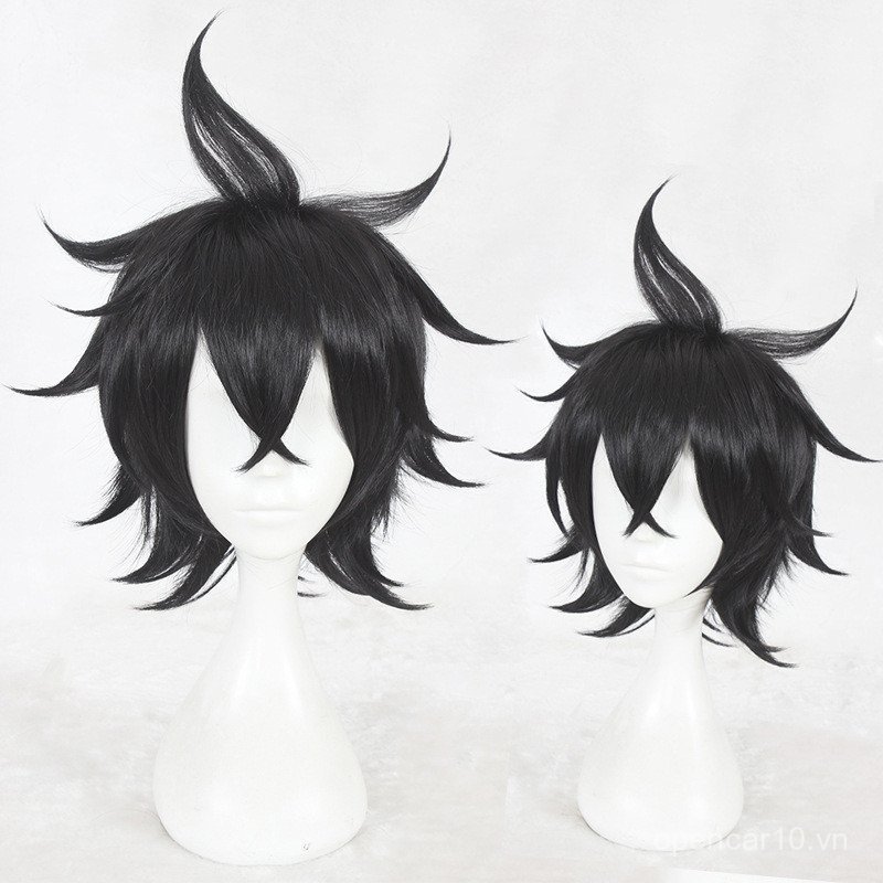 Soodan Black Clover Uno Black cos Tóc giả 346A