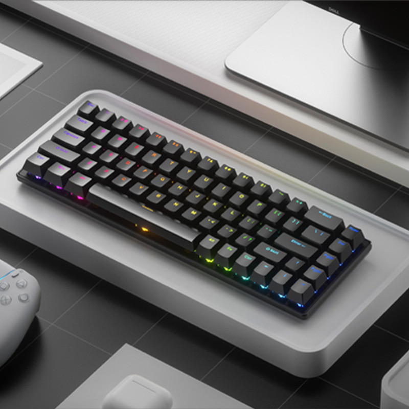 Bàn phím cơ Yunguoguo K68 TYPE-C Cổng có dây Nhỏ di động tùy chỉnh Bàn phím chơi game văn phòng
