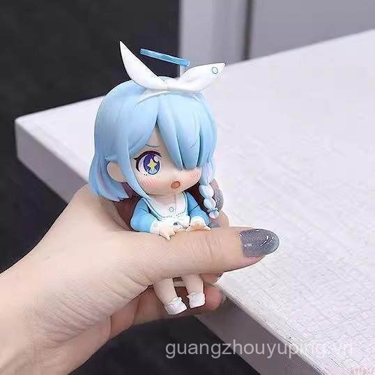 Xanh Xanh Xanh Lưu Trữ Nendoroid Arona Hình Mẫu Cô Gái Đẹp Đồ Trang Trí Anime Quà Tặng Có Thể Di Chu