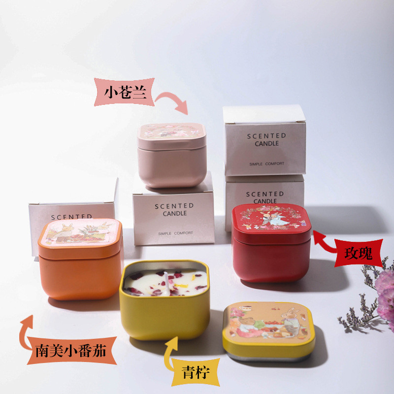 Jiesheng Hương Liệu Hoa Khô Thơm Nến Sáng Tạo Nhỏ Quà Tặng Hộ Gia Đình Hương Liệu Sáng Tạo Hương Thơ