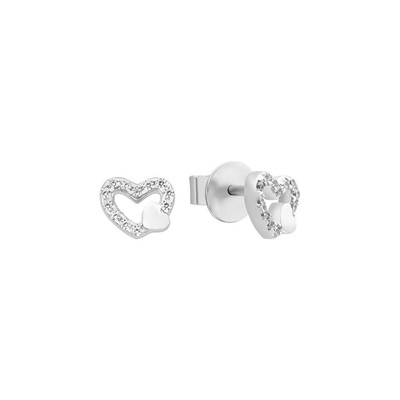 Bông tai Bạc đính đá PNJSilver XMXMW060439