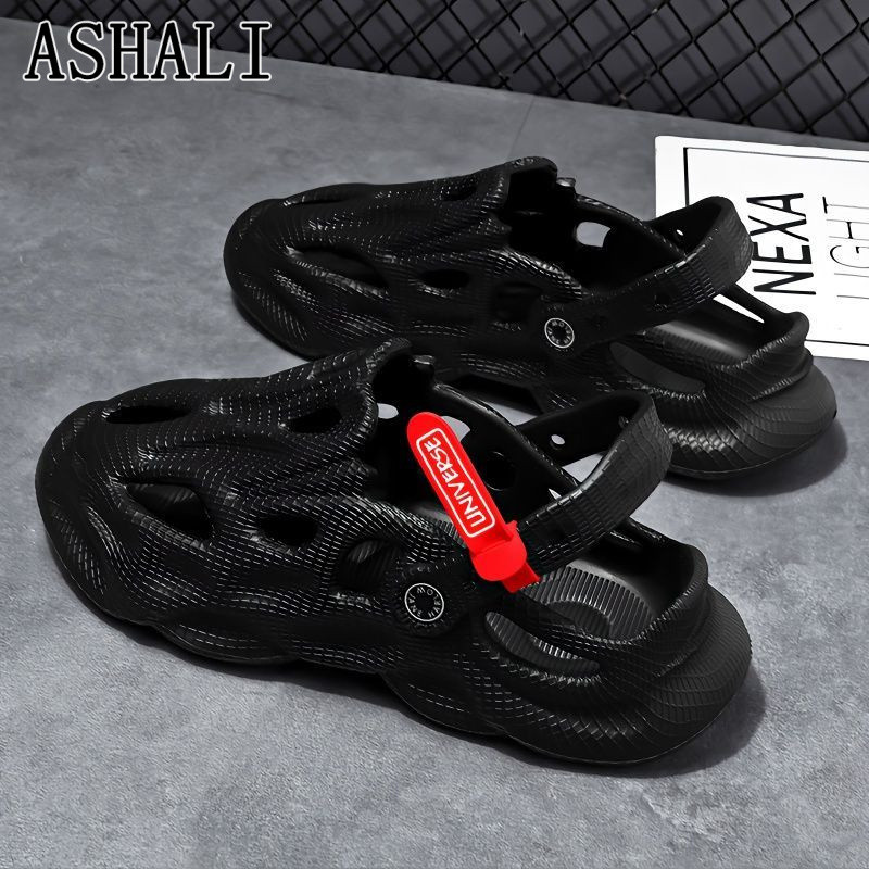 ASHALI Giày Đế Mềm Chống Trượt Thoáng Khí Thời Trang Mùa Hè Cho Nam