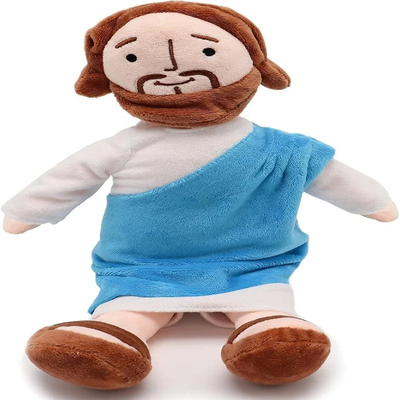 Yesu new jesus búp bê sang trọng quà tặng tạ ơn búp bê tại chỗ jesus gối