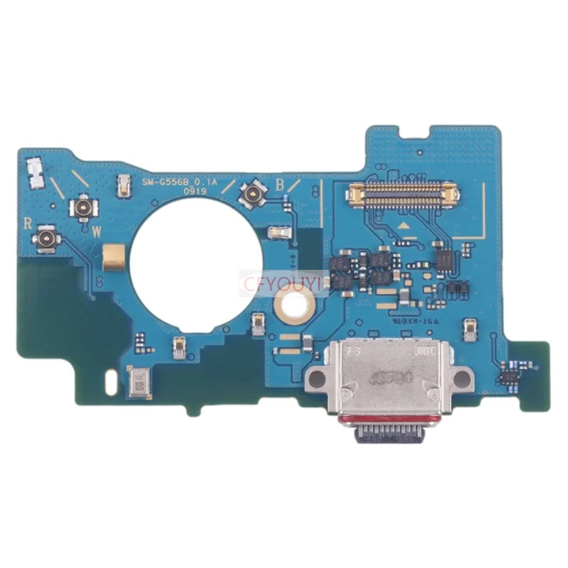 Dành Cho Samsung Xcover 7 SM-G556B G556B Sạc Kết Nối Mô Đun Thay Thế Một Phần Cổng Sạc USB Cổng Kết 