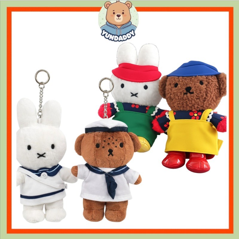 [MIFFY] Dòng móc khóa búp bê & túi quyến rũ phiên bản Busan (Thủy thủ, Jagalchi Ajumma Barbara Boris