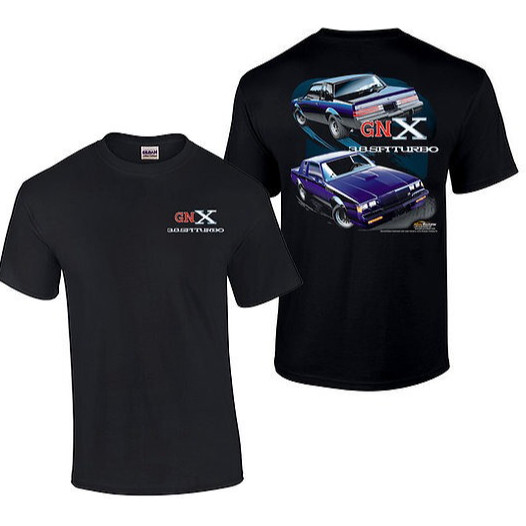 100% Cotton ❈ 克 Áo thun Grand National GNX 3.8 SFI Turbo