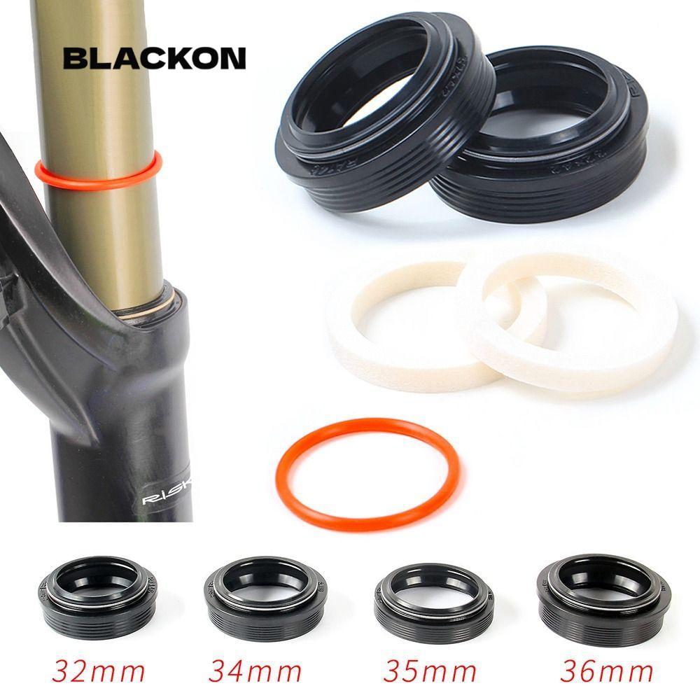 BLACKON Fork Dust Seal, Phụ tùng thay thế MTB Bike Bike Bike Fork Seal, 32mm / 34mm / 35mm / 36mm Co