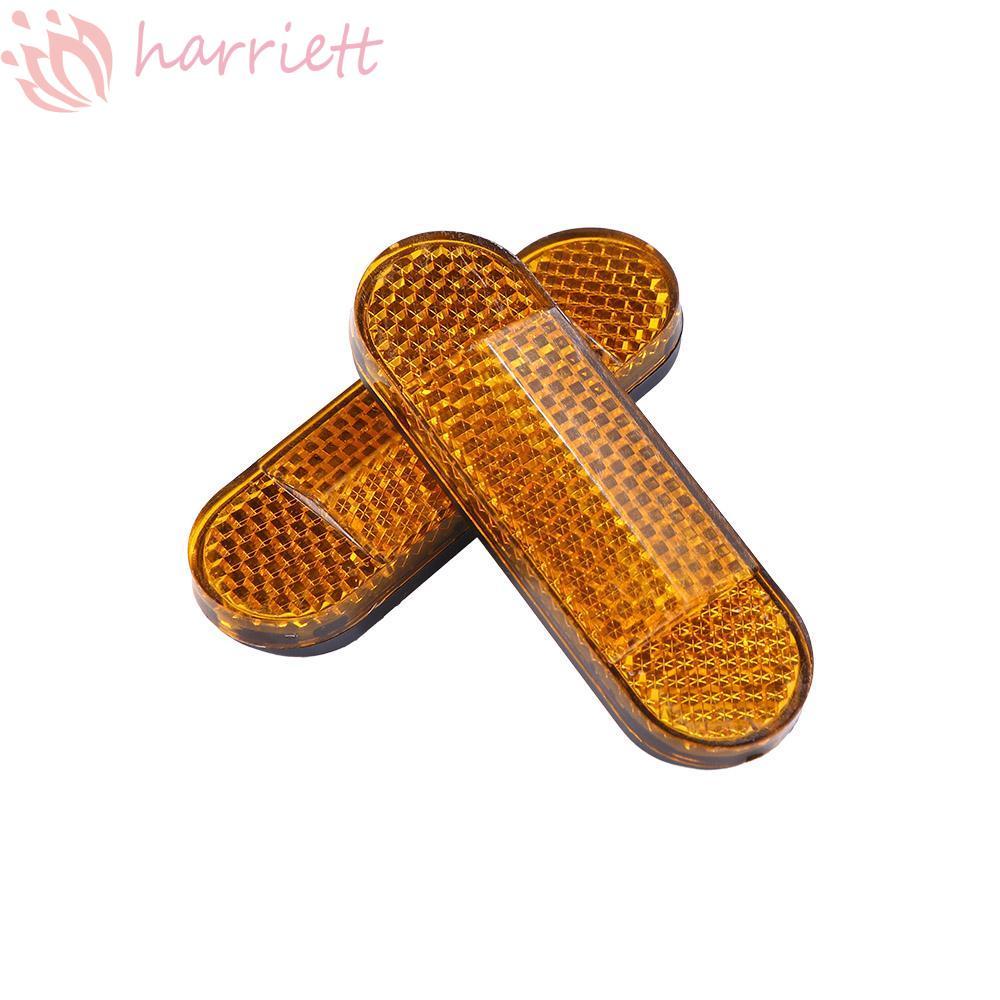 HARRIETT Cảnh Báo Ban Đêm Phản Quang 4 Xe Đạp Xe Máy Điện Xe Tay Ga Trước Dĩa Đi Đêm Xe Đạp Phản Qua