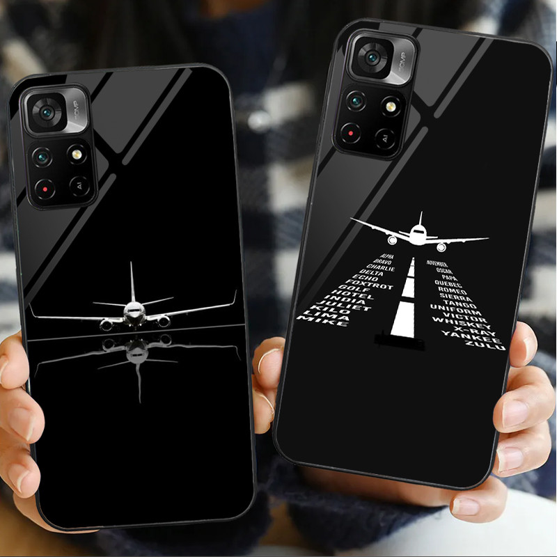 Phổ Biến Máy Bay Du Lịch 02 Kính Ốp Lưng Điện Thoại POCO F3 F4 F5 M3 M4 M5 M6 4G X3 X4 GT NFC X5 X6 