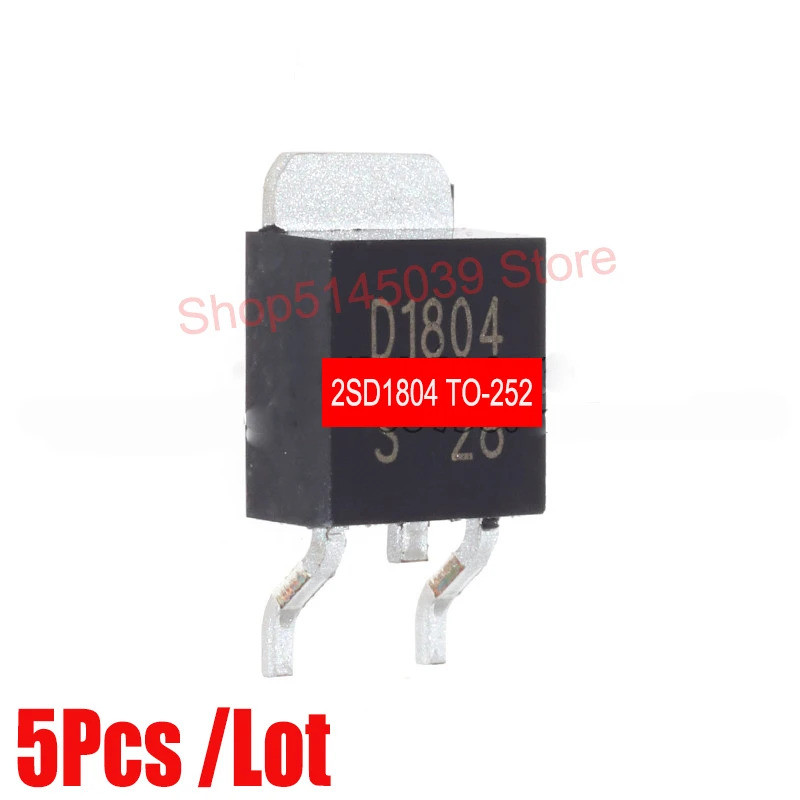 (5 chiếc) 2SD1804 D1804 / FDD6680A FDD6680AS / STU12L01 12L01 / STD85N3LH5 85N3LH5 / H5N2504DS 5N250