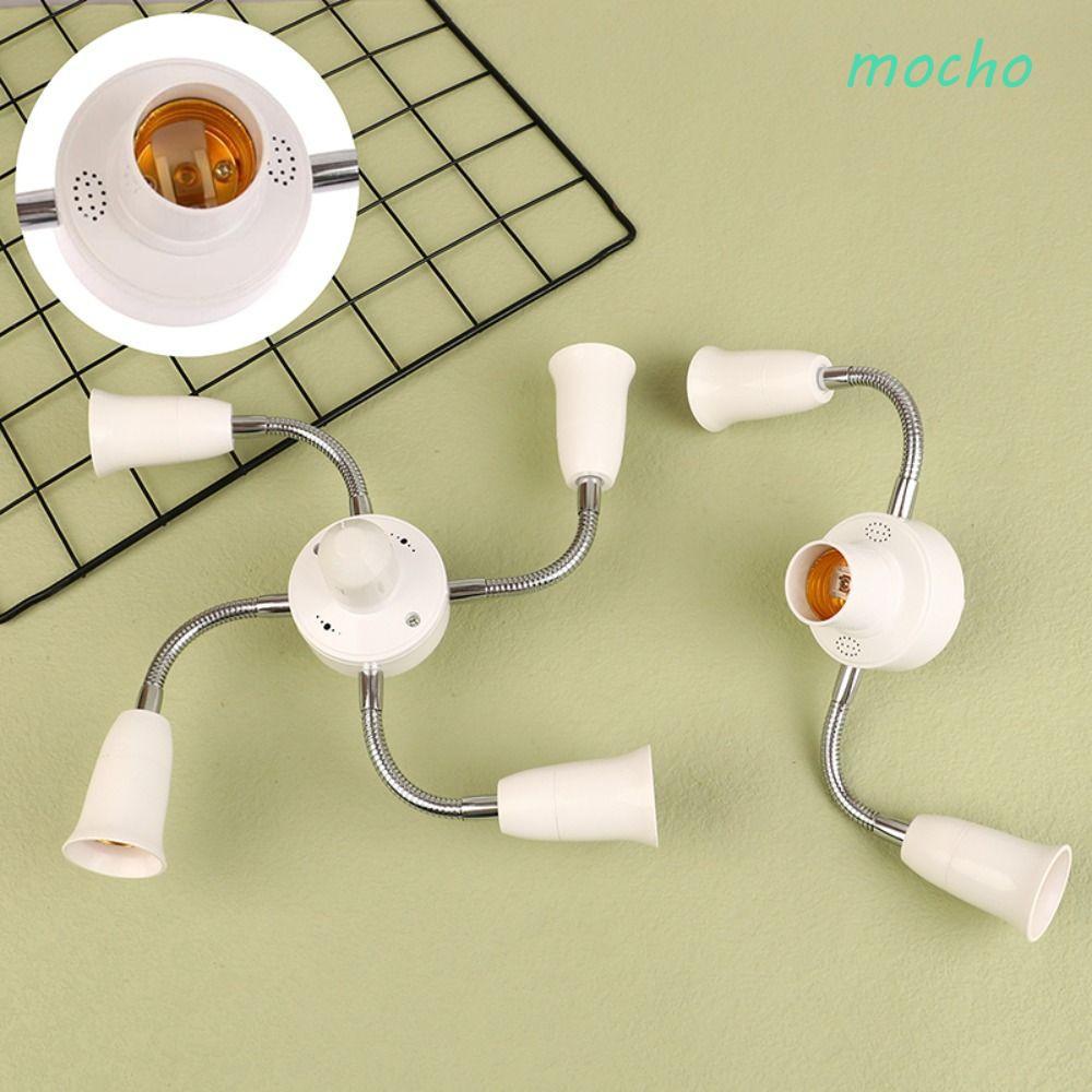 Bộ chia ổ cắm đèn MOCHO E27, Bộ chuyển đổi bóng đèn có ống nối dài Bộ chuyển đổi giá đỡ đèn E27, Phụ