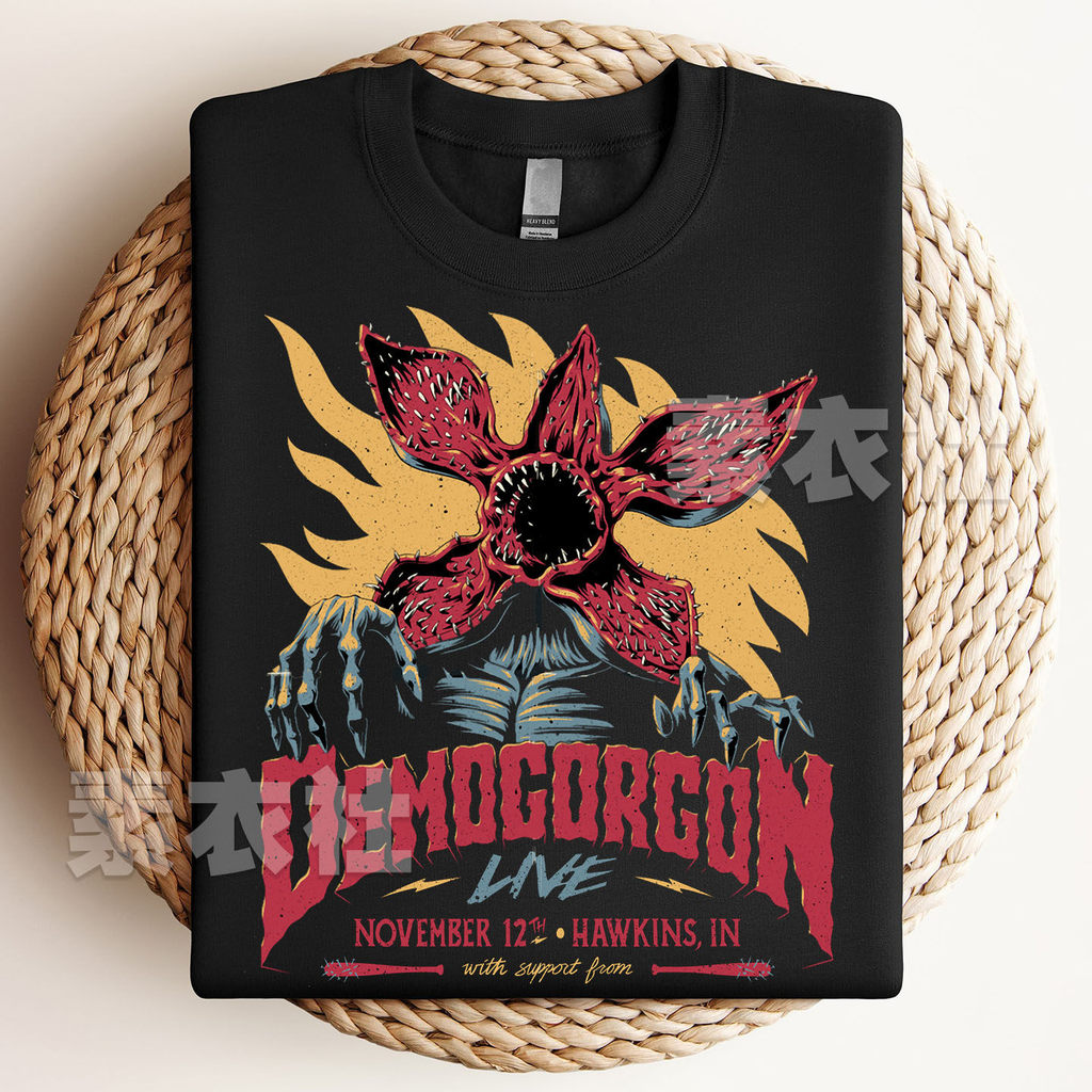 Áo thun Stranger Things Season 5 tay ngắn, 100% cotton