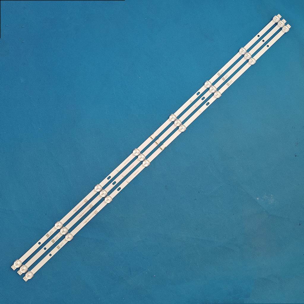 UBC UB43S600 UB43V700 JL.D43081330Bộ đèn LED 044AS-M H43V300-LED, Bao gồm 3 thanh đèn và 8 bóng đèn,