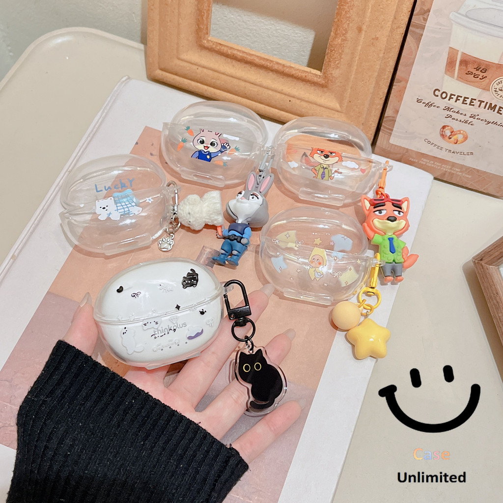 Dành Cho Tai Nghe Lenovo LP5 Pro Case Ốp Tai Nghe hộp đựng tai Ngôi Sao Sáng Tạo Họa Tiết Động Vật C