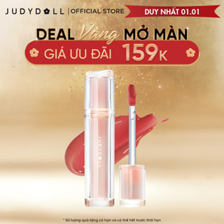  Son Tint Bóng JUDYDOLL Trà Đá 1.8g Căng Bóng Mọng Nước Ẩm Mượt Môi Siêu Lì Bền Màu Tạo Hiệu Ứng Tráng Gương 