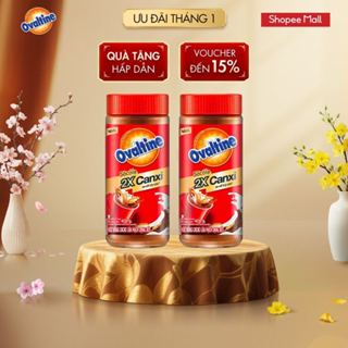  Combo 2 Hũ Thức Uống Cacao Lúa Mạch Dạng Bột Vị Sô Cô La Ovaltine 400G hũ 
