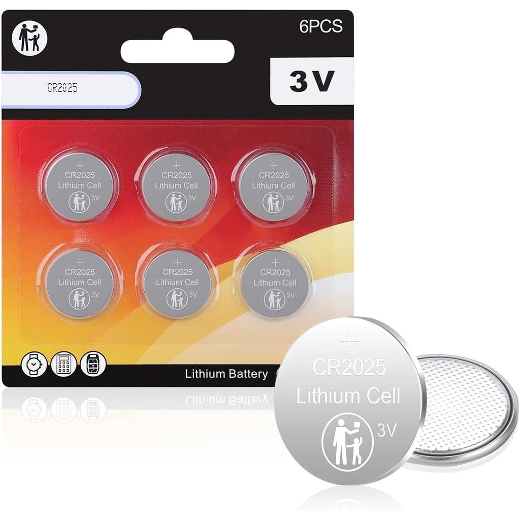 Pin CR2025 CR 2025 Pin Lithium 3V (6 Gói) NWNC