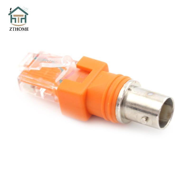 [ZTHOME] Bộ chuyển đổi khớp nối thùng đồng trục BNC Nữ sang RJ45 Nam RJ45 sang RF Connector Boutique