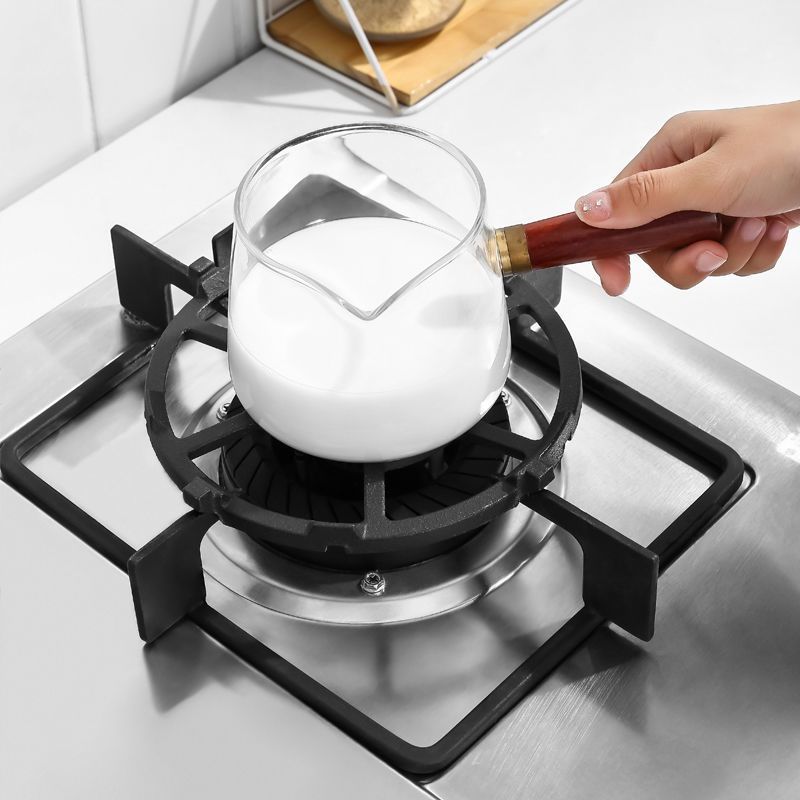 Giá đỡ bếp gas Giá đỡ bếp gas Hỗ trợ giá bếp gas Giá đỡ nồi Giá bếp Nồi nhỏ Nồi sữa Giá chống trượt 