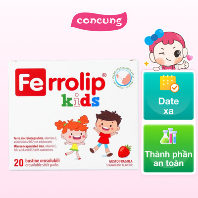 THỰC PHẨM BẢO VỆ SỨC KHỎE FERROLIP KIDS