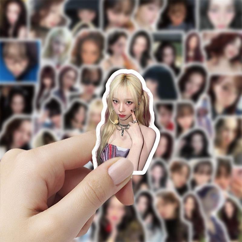 300 Tờ Liu Jimin KARINA Dán Aespa Liu Jimin Ins Phong Cách Trang Trí Máy Tính Để Bàn Điện Thoại Di Đ