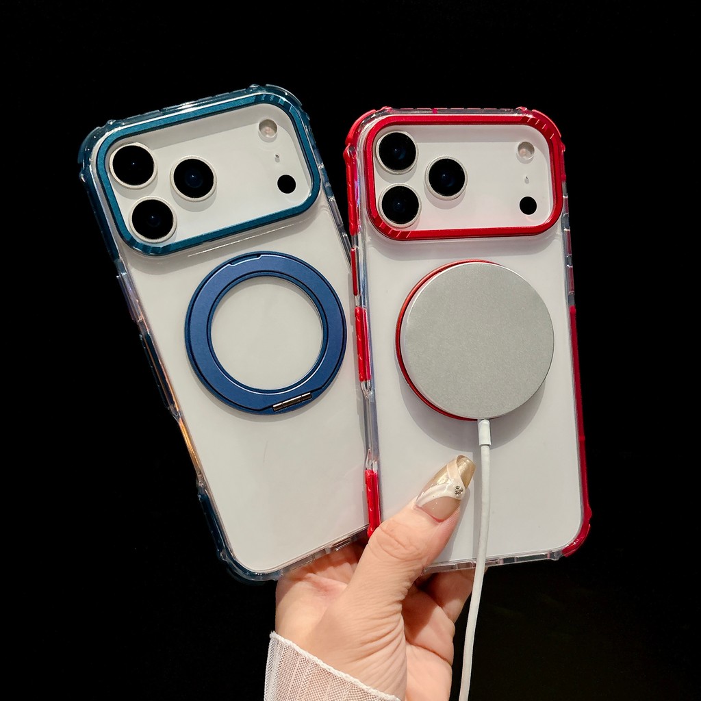 Dành Cho iphone17ProMax Vỏ 3B110 Cầu Vồng Số 1 360 Bánh Răng Giá Đỡ iphone17Pro iphone17 iPhone17Air