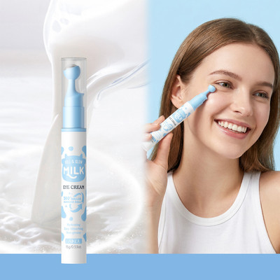 Kem dưỡng mắt sữa LAIKOU 360° Bóng Massage lăn - Serum dưỡng ẩm & làm sáng mắt cho quầng thâm Giảm nếp nhăn 20g