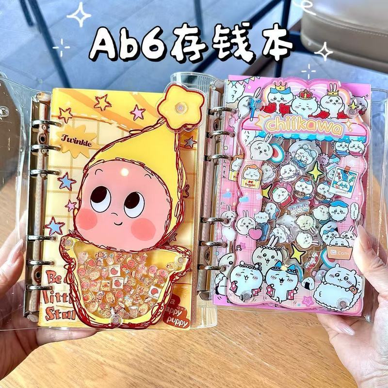 Jiyi Kawai Starman Ab6 Sách tiết kiệm tiền Tiền gửi Tiền mặt Hóa đơn Lắc Thẻ nhạc Sách lá rời Sách c
