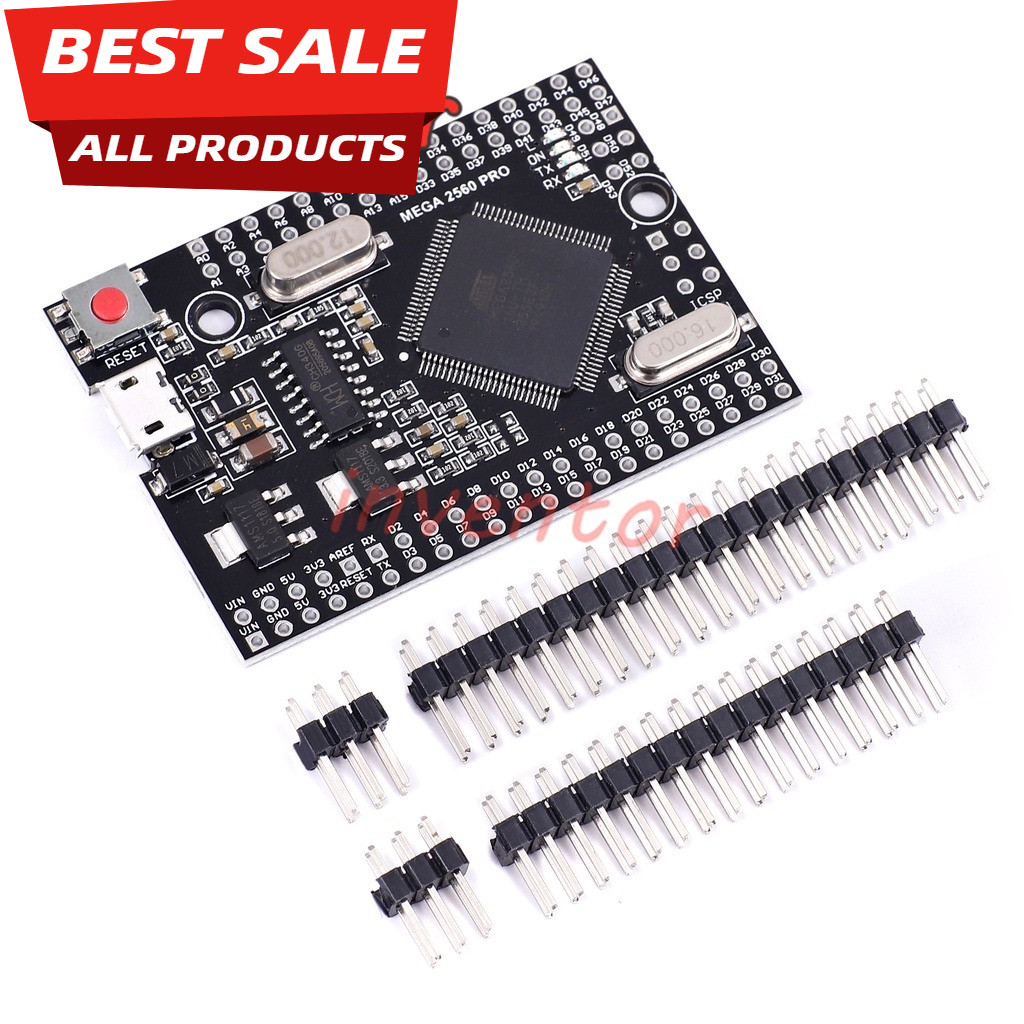Mega2560 Mega 2560 PRO MINI 5V (Nhúng) CH340G ATmega2560-16AU với pinheaders nam Tương thích cho ard