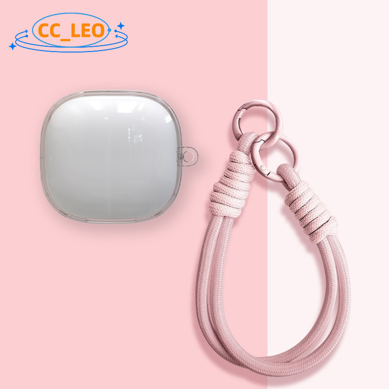 for Baseus Bowie E20 Case Clear Soft Case Cute Lanyard with Hook Suitable for Baseus Bowie E19 Shock