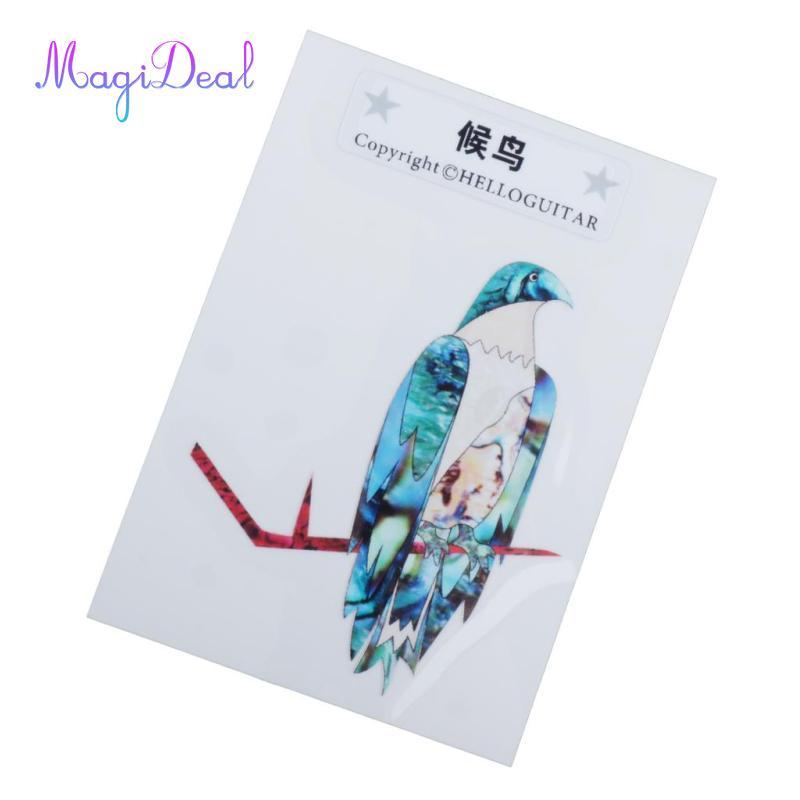 Đàn Guitar Bass Body Đề Can Dán Headstock Inlay Sticker, Nhạc Ngựa Acces