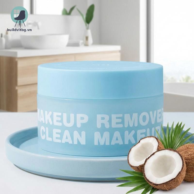 Kem tẩy trang trang Bg 50g Kem tẩy trang da mặt cho da nhạy cảm Sữa rửa mặt nhẹ nhàng cho gia đình v