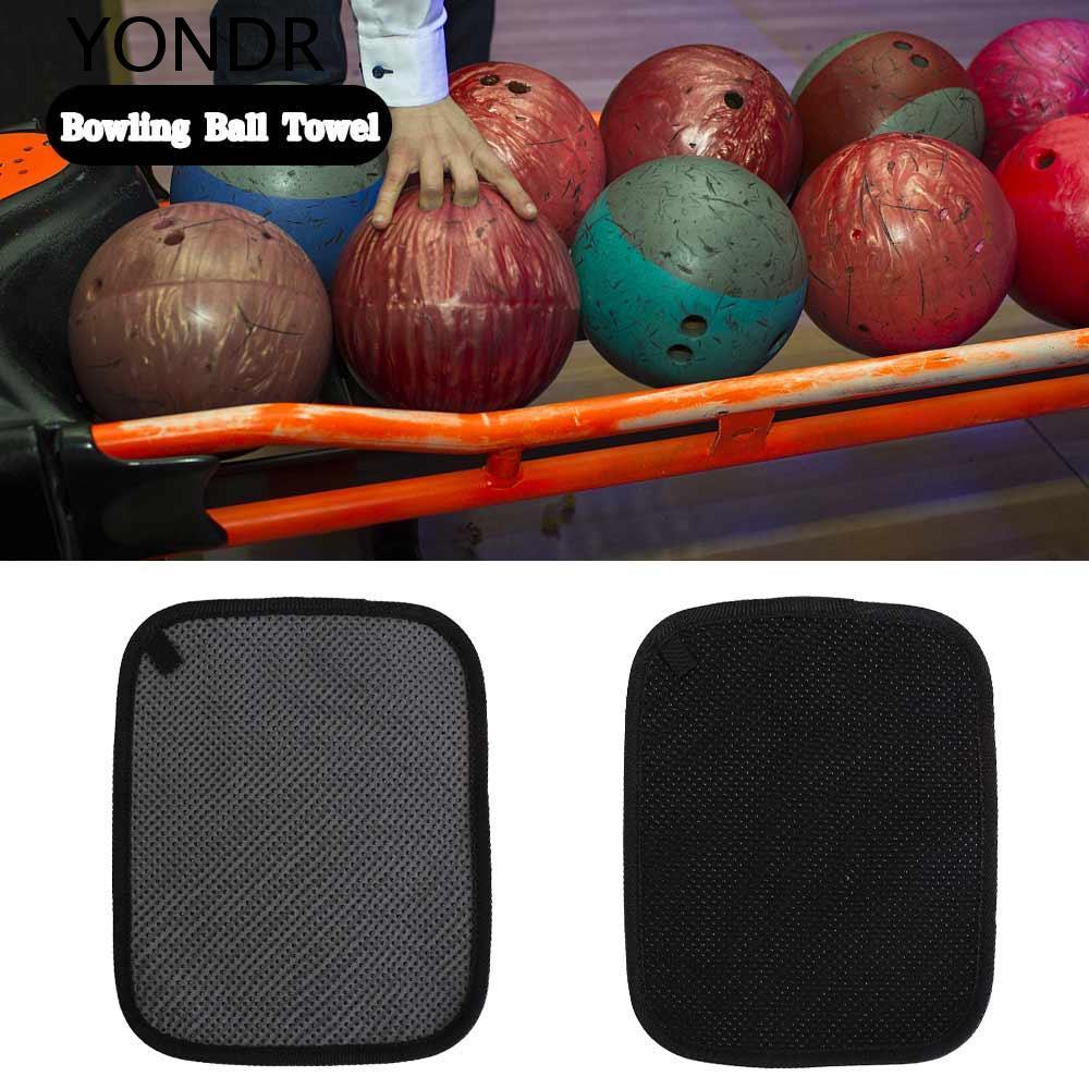 YONDR Bowling Ball Khăn, Bụi Tẩy Mảnh Vỡ Chống Trượt Bowling Shammy Pad, Thiết Bị Bowling Đa Năng Có