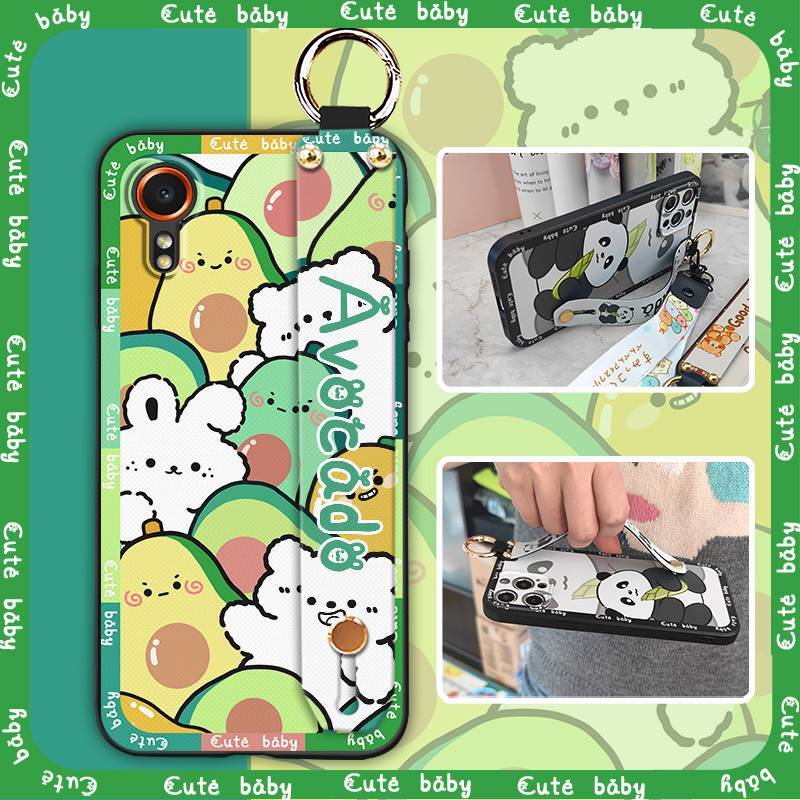 Ốp Điện Thoại Hoạt Hình Dễ Thương Cho Samsung Galaxy XCover7 / SM-G556B Dây Chống Bụi Bẩn Dây Đeo Ta