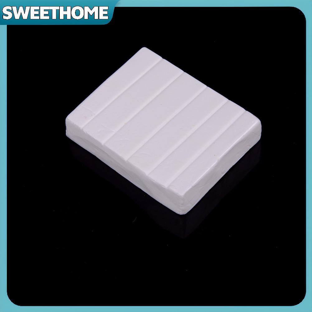 SWEETOME Lò nướng-bake Clay Fimo Polymer Clay Figuline 250g / gói Màu trắng Soft Cay Modeling SWEETO