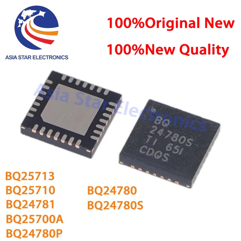 5 CHIẾC BQ24780 BQ24780RUYR 24780 BQ24780S BQ24780P BQ24781 BQ25700A BQ25710 BQ25713 RUYR RSNR RSNT 