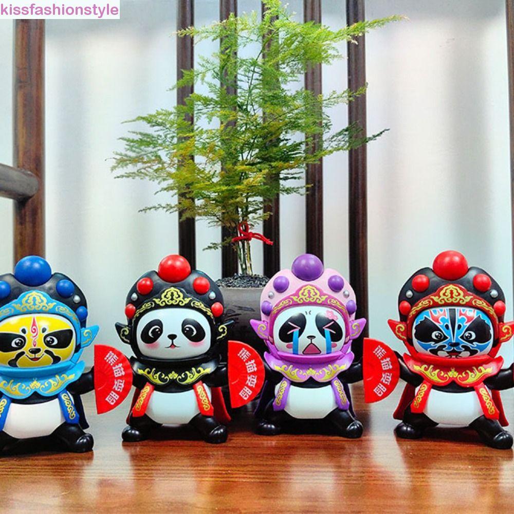 KISSFASHIONSTYLE Opera Face Changing Doll, Peking Opera Hình Tứ Xuyên Opera Panda Đồ chơi thay đổi k