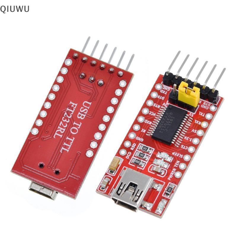 QIUWU 1 Cái USB TO TTL Mini / Type-C FT232RL FT232 FTDI USB 3.3V 5.5V Sang TTL Serial Adapter Module