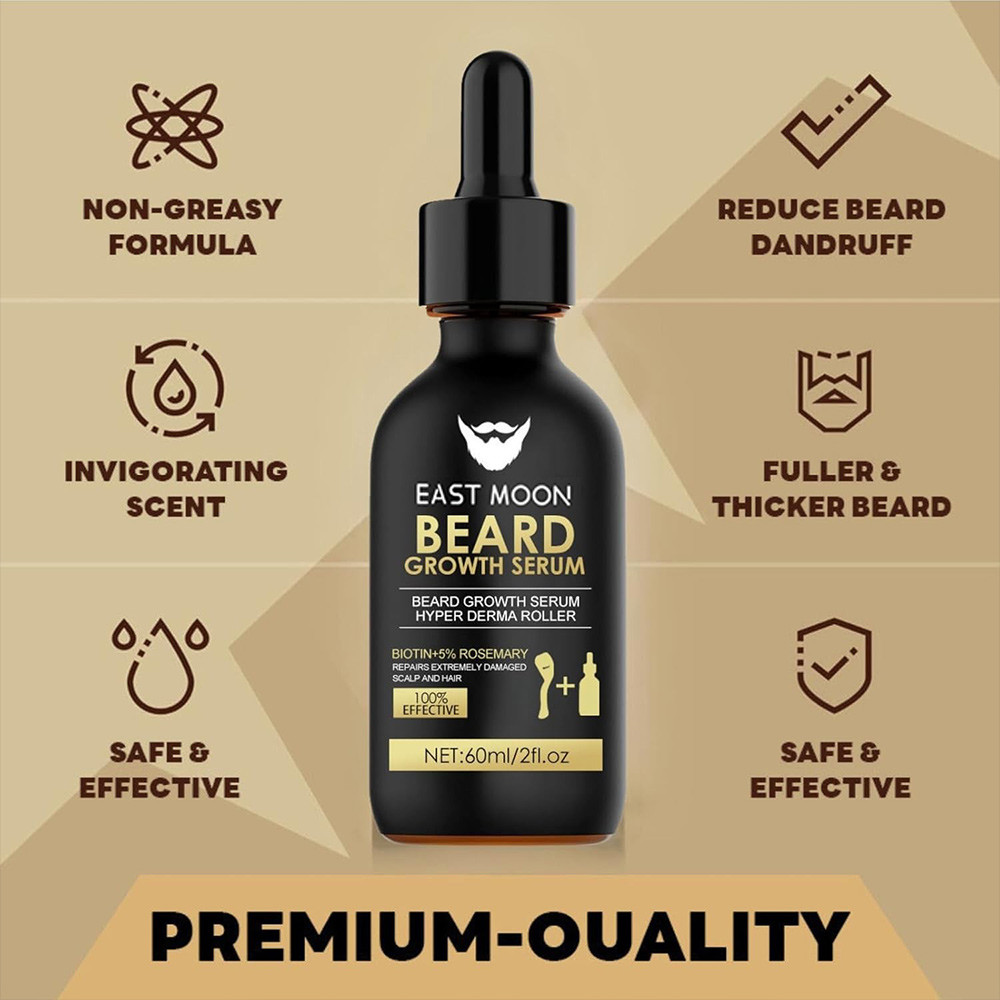Beard Growth Kit - Beard Growth Oil - Beard Care Kit for Men