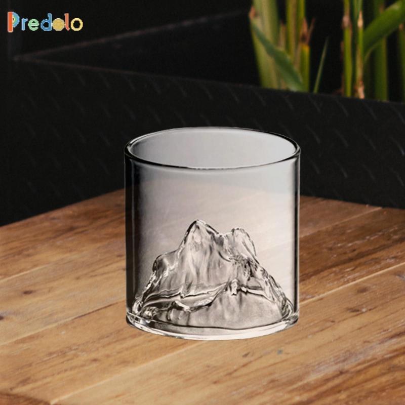 [Predolo] Ly Rượu Rum Thủy Tinh 6oz Ly Bourbon Rượu Tumbler Bourbon Cocktail Đá Thủy Tinh Cho Vodka 