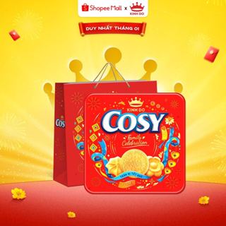   CÓ TÚI GIẤY  Hộp Thiếc Bánh Quy Cosy Tết 2026 Bơ Vị Vani & Marie 408g 