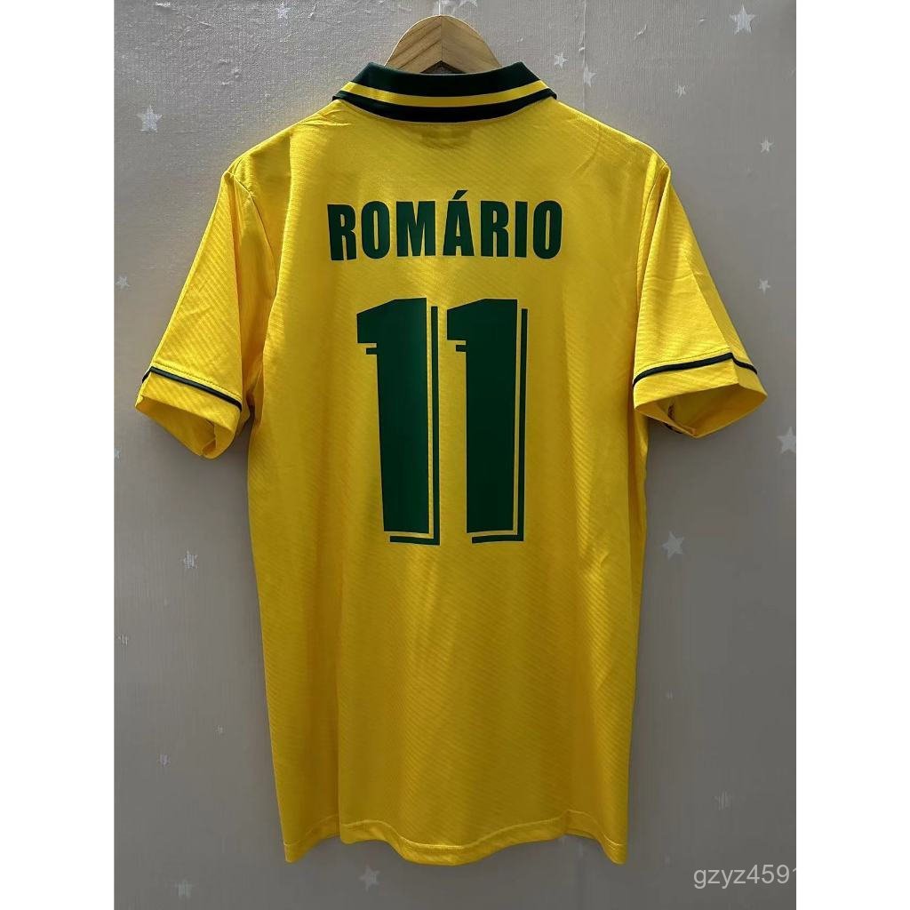 Áo bóng đá tùy chỉnh chất lượng cao, thiết kế retro, phù hợp cho fan của Bebeto và Ronaldo