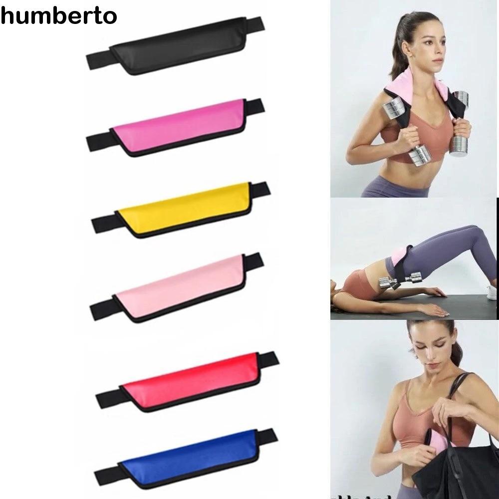HUMBERTO Hip Bridge Belt, Extra Padding Có thể điều chỉnh Đai lực đẩy hông, Bài tập cầu Glute Secure