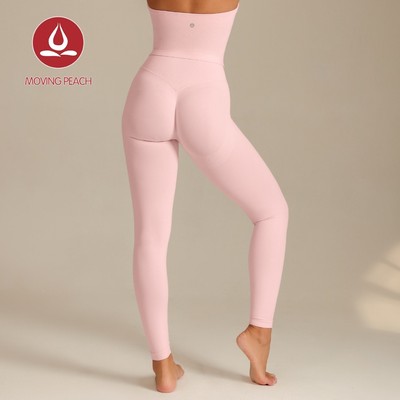 MOVING PEACH Nữ Liền Mạch Quần Legging Yoga Eo Cao Nâng Mông Quần Legging Thể Thao Thoáng Khí Hút Mồ Hôi Tập Gym Chạy Bộ Thể Dục Mặc ALG (Mới)