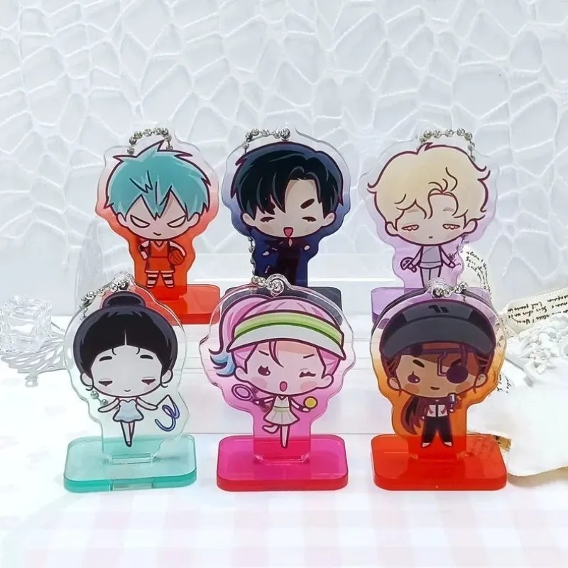 Standee Alien Stage ALNST Mô Hình Acrylic Trang Trí Bàn Học Móc Khóa Anime Nhân Vật Mizi Sua Ivan Ti
