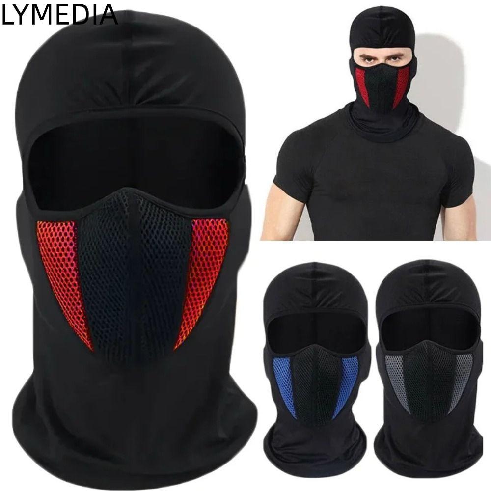 LYMEDIA Chống Nắng Mặt Polyester Chống Gió và Bụi Cho Nam và Nữ