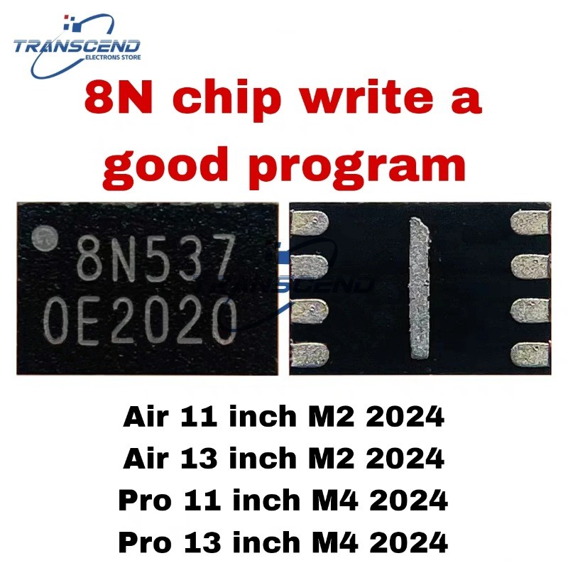 CHO 2024 Air PRO 11 PRO 13 Air11 A2902 A2898 PRO11 A2925 A2836 M2 M4 8N U4070 U3980 IC sạc 8n Với ch